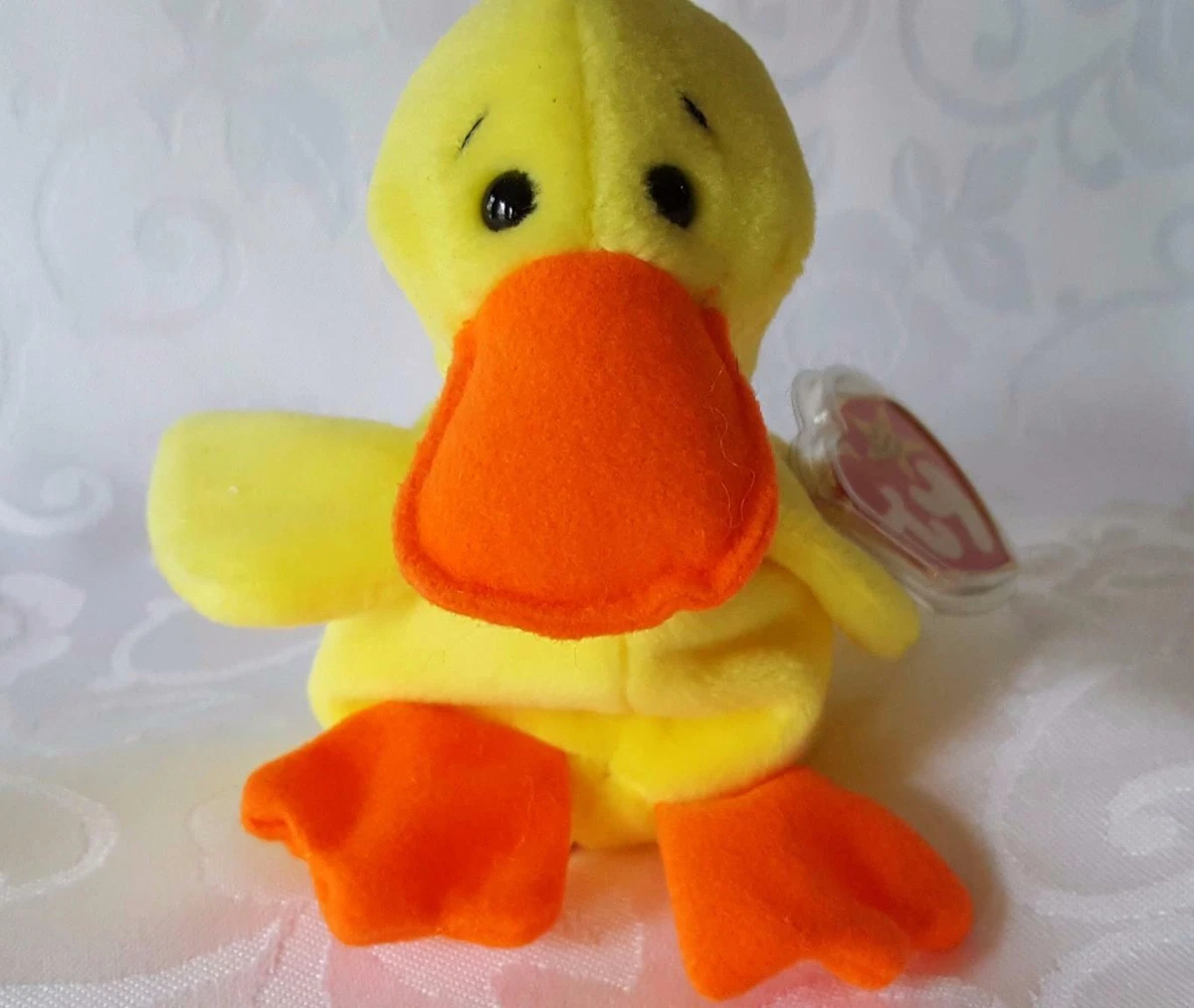 Quackers the duck beanie baby worth sale