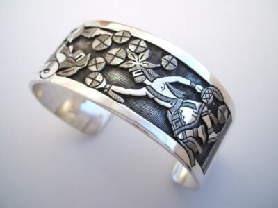 Hopi Wadswarth bangle！ Cheryl Wadsworth