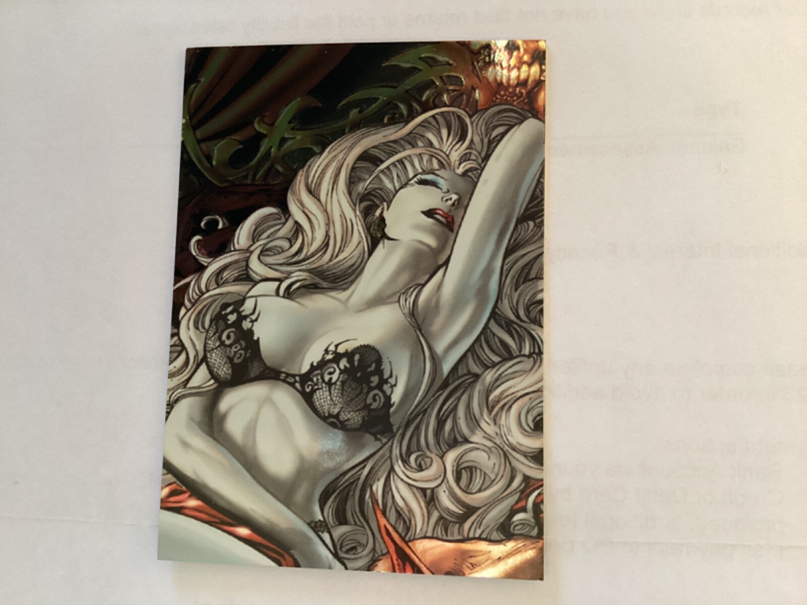1999 Lady Death Night Gallery Metal Tex Trading cards - you pick the card - Picture 3 of 51