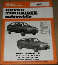 Revue technique Opel KADETT