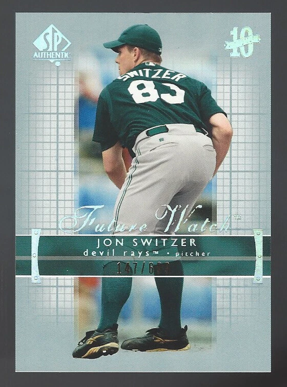 Jon Switzer 2003 SP Authentic FUTURE WATCH 147/699 CARD# 203 - Image 3 of 4