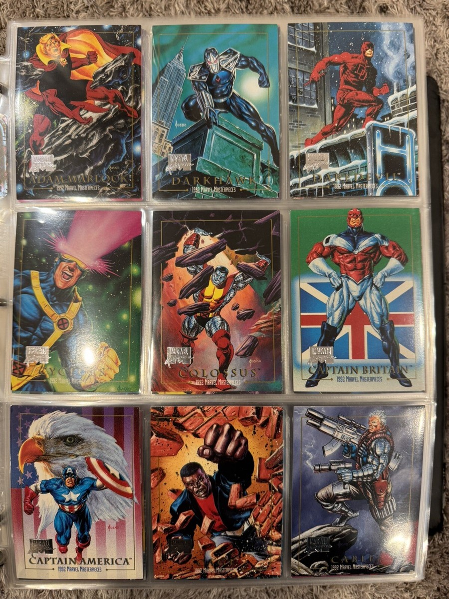 2016 Marvel Masterpieces COMPLETE 1992 FOIL STAMPED BUYBACK CARD