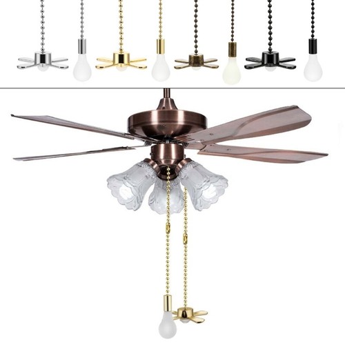 Stylish Pendant Fan Pull Chain Convenient Fan Switches for Ceiling Fans & Lights - Picture 6 of 12