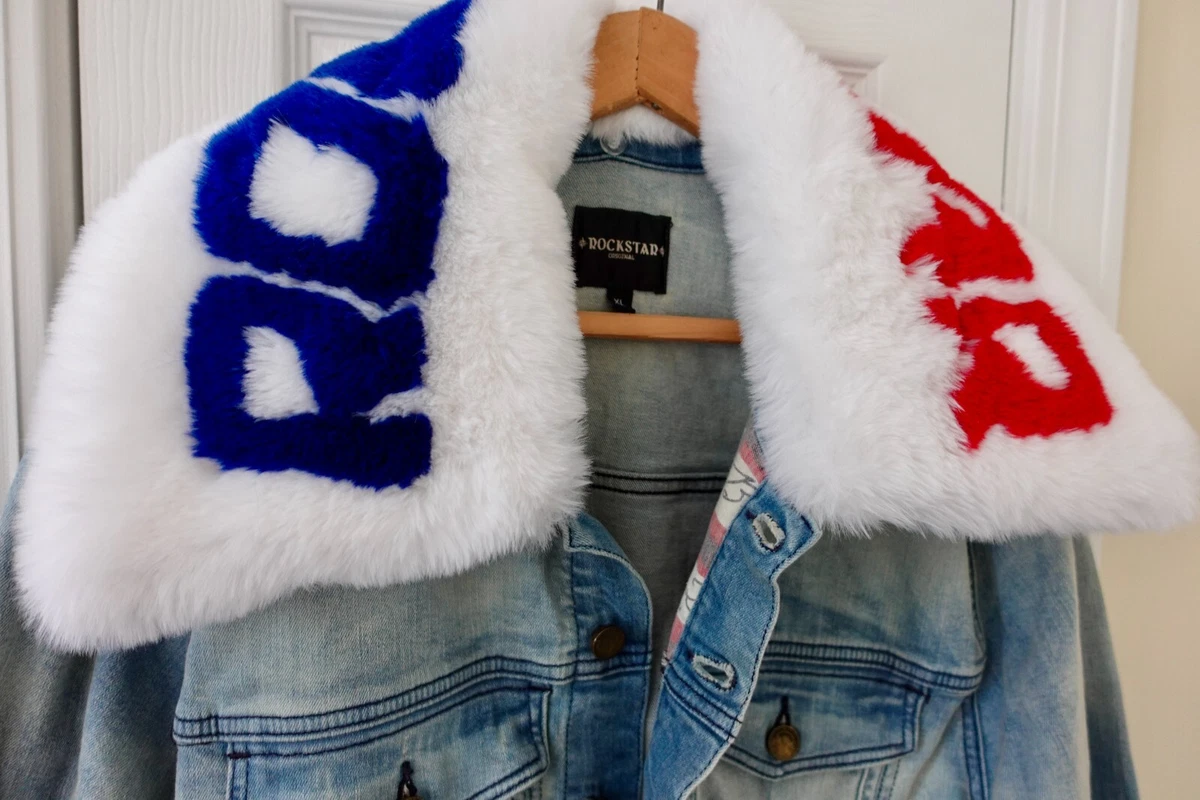 Rockstar jacket with fur sale
