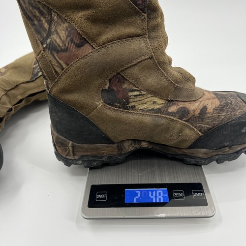 Cabela’s Gore-Tex Camo Zip Up Hunting Boots Ultra Insulation Size 10 W Scentlok - Picture 12 of 12