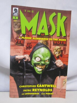 The Mask #1 i pledge allegiance to the mask dark horse comics | eBay