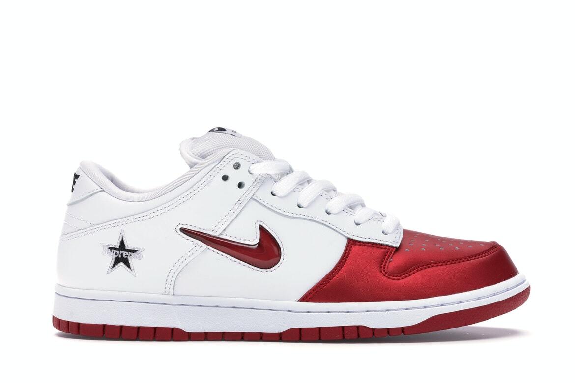 靴 AJ11 SUPREME NORTH OFF WHITE sacai DUNK Supreme x Nike SB Dunk Low 2025 | SneakerFiles