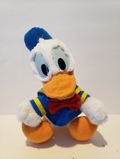 Vintage Donald Duck Plush Mattel Stuffed Animal Disney