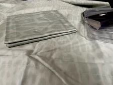 Roberto Cavalli Italy NWT 2pc Standard Shams 100% Cotton Sateen Seafoam (4) SOLD