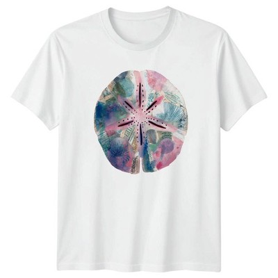Vintage Sand Dollar T-Shirt Maritim Natur Ozean Geschenk für Sie und Ihn
