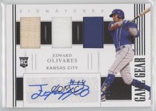 2021 Panini National Treasures /99 Edward Olivares #GGS-EO Auto 0c6