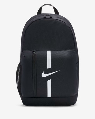 Nike Academy Team Soccer Backpack 22L Black White New DA2571 010 New