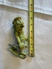 1963 Marx Nutty Mads Roddy The Hotrod Plastic Figure Green