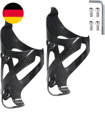 KABON Fahrrad Flaschenhalter,Ultraleichter 3K Carbon Radfahren Wasserflaschenhal