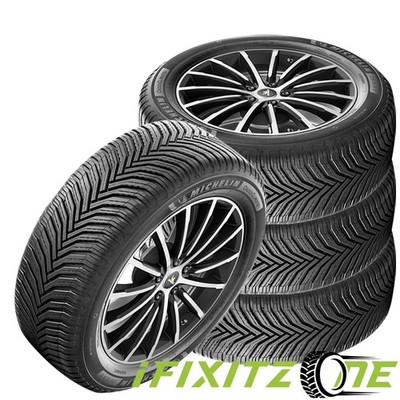 4 Michelin CrossClimate2 225/45R18 95V 640BA, All Season & Snow, 60000 Mileage