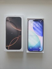 Apple iPhone 16 Pro Max 256GB Dessert Titanium A3296 Unlocked