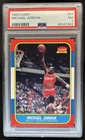 1986-87 Fleer Michael Jordan Rookie RC #57 Bulls PSA 7