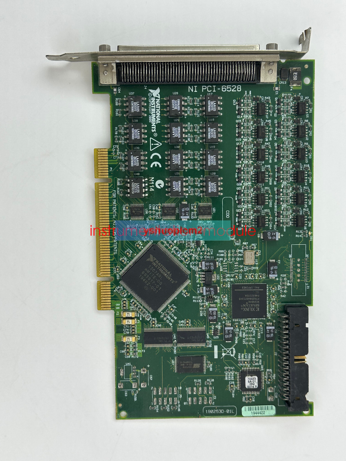 NATIONAL INSTRUMENTS PCI-6528 778833-01 Industrial I/O Card Test passed spot