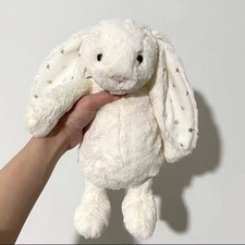Jellycat Medium Bashful Twinkle Bunny Brand New With Tags 31CM
