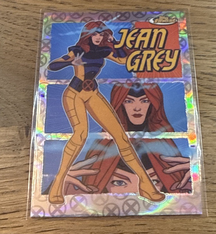 Jean Grey 2025 Topps Finest Marvel X-Men '97 Remember It Insert RI-2