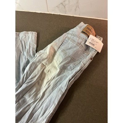 Casucci Women Light Wash Denim Jeans Straight Leg Blue DIANE 1161/CW28 Size 26