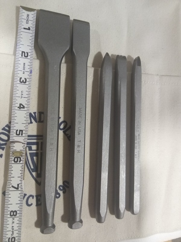 Trow And Holden Chisel Roll.