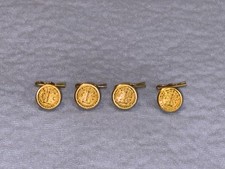 South Carolina Confederare US Civil War Buttons. Gold Gilded  LOT OF 4. MINT