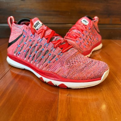 Nike Train Ultrafast Flyknit 843694-500 Mens 7.5 Running Shoes Plum Fog Sneakers