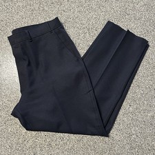 Vintage Levis Action Slacks Mens 40x30 Navy Dress Pants 70  s 80  s USA