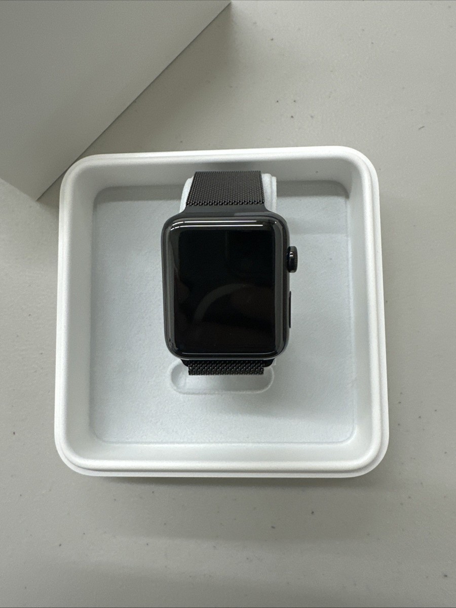 Apple Watch Series 2 42mm Stainless Steel Case Space Black
