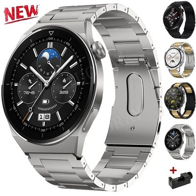 Luxus Titan Armband Für Huawei Watch 5 4 46mm GT 6 GT 5 Pro/GT 2/GT 3/GT 4 Band