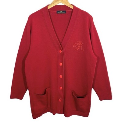 Pullover Strickjacke Strick Wolle Uni Vintage Royal Mer Bretagne (Made In France)