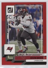 2022 Panini Donruss Press Proof Red Devin White #258 uk2