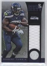 2012 Totally Certified Down and Dirty Materials 36/299 Robert Turbin #27 0o9