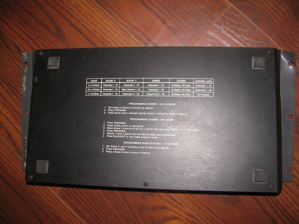 NSI MC 7016 Memory Lighting Controller 32 Channel Pro Light Console UNTESTED - Image 2 of 3