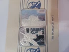 2 oz Flying Squirrel and Mouse Hamilton Mint .999 Fine Silver bar 70s UNOPENED