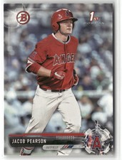 2017 Bowman Draft Jacob Pearson 1st Los Angeles Angels #BD-105