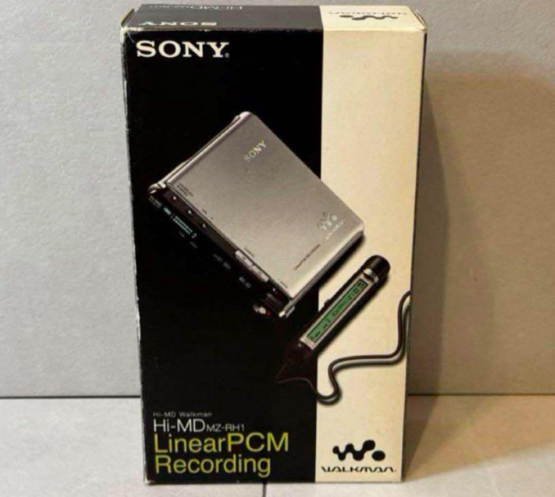 Open Box unused item SONY Hi-MD Walkman MZ-RH1 MD Player Recorder