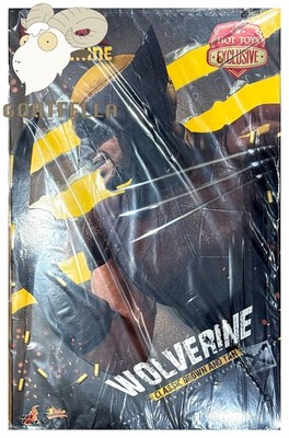 READY NEW AUTHENTIC HOT TOYS DEADPOOL WOLVERINE CLASSIC BROWN TAN SUIT MMS831