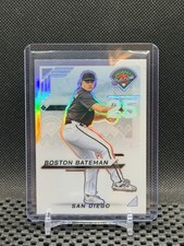 Boston Bateman 2025 Prospect Edition Holo Prospect Ticket - Silver  - #72 Padres
