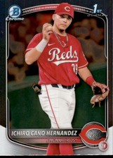 2025 Bowman #BCP-18 Ichiro Cano Hernandez Chrome Prospects