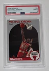 1990 Hoops Basketball Card #65 MICHAEL JORDAN Bulls Graded PSA 9 MINT