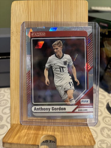 Anthony Gordon CUBIC 2024-25 Panini Donruss Soccer FIFA #53 Silver Foil Prizm SP