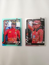 2025 Topps Chrome F1 Carlos Sainz Teal Refractor - numbered -  039/199