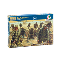 Wwii Dak Infantry Kit 1:72 Italeri Kit Figure Militari -D- Neues Modell
