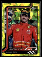 2020 Topps Chrome Sapphire Edition Formula 1 Racing Cards Checklist & Odds 30