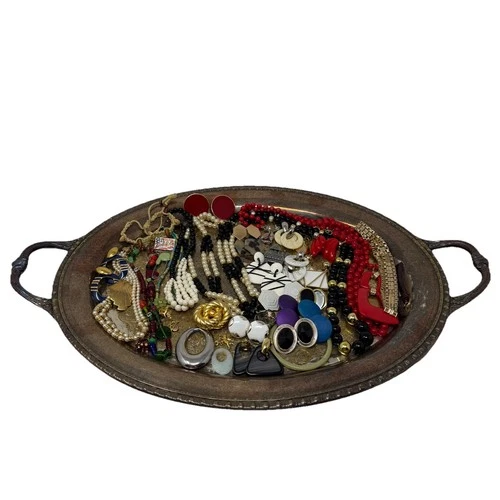 Costume Jewelry Lot Mostly Vintage Earrings Necklaces Sarah Coventry Etc