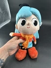 King of Adventurers Hilda Plush Toy Blue Hair Girl Goes to Town Doll 13 1/2 inch