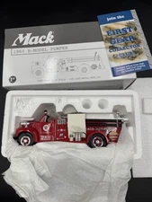 New First Gear TEXACO FIRE Chief 1960 Mack B-Model Fire Pumper Truck  19-2249