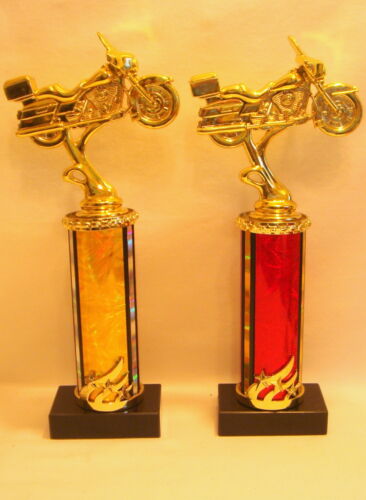 1 TROFEO DE MOTOCICLETA ROJO O DORADO TROFEO TROFEO ESPECTÁCULO DE MOTOCICLETAS - Imagen 3 de 4